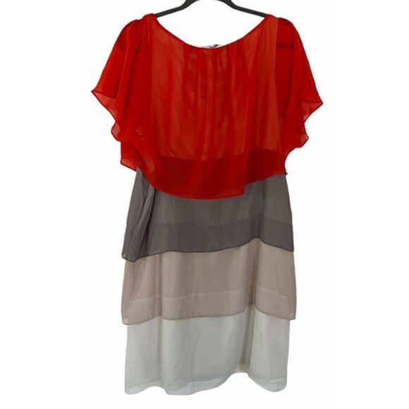 Maxandcleo Layered Ombré Dress 14d - Picture 2 of 5